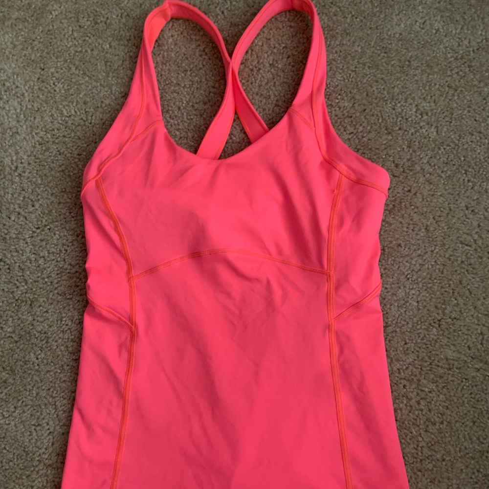 Pink Lululemon Tank Top NWOT